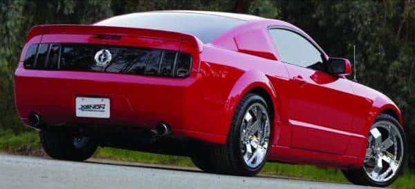 Smoke Blackout Panel <br>05-09 Ford Mustang