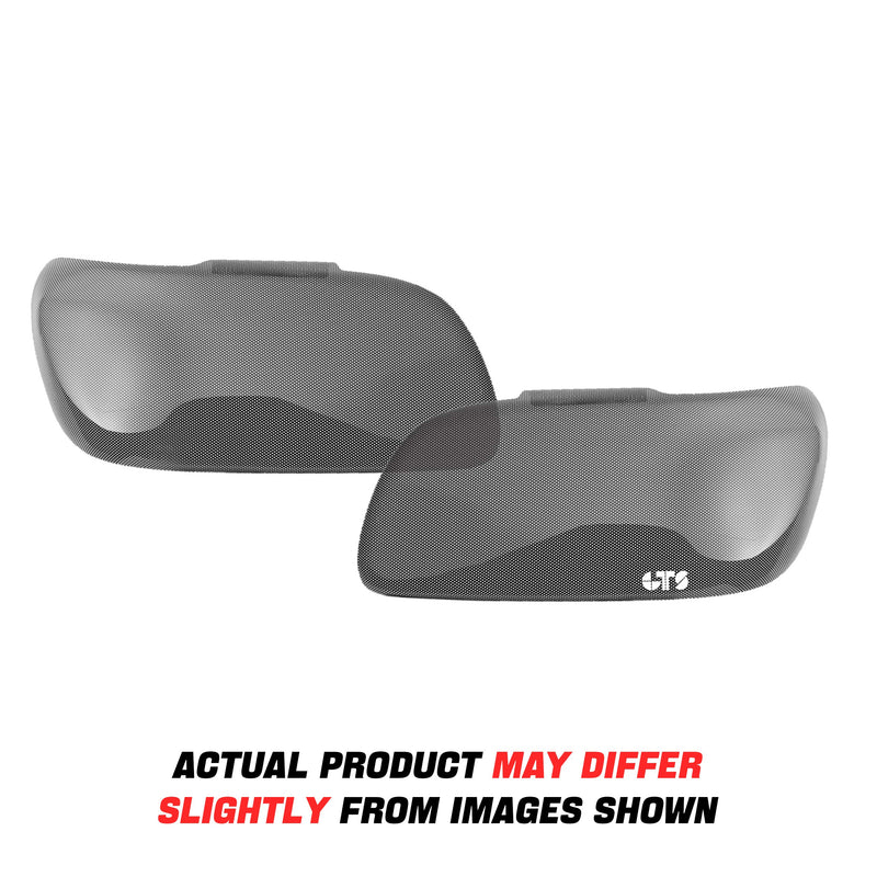 2 Pc Carbon Fiber Look Taillight Cover <br>14-15 Chevy Camaro