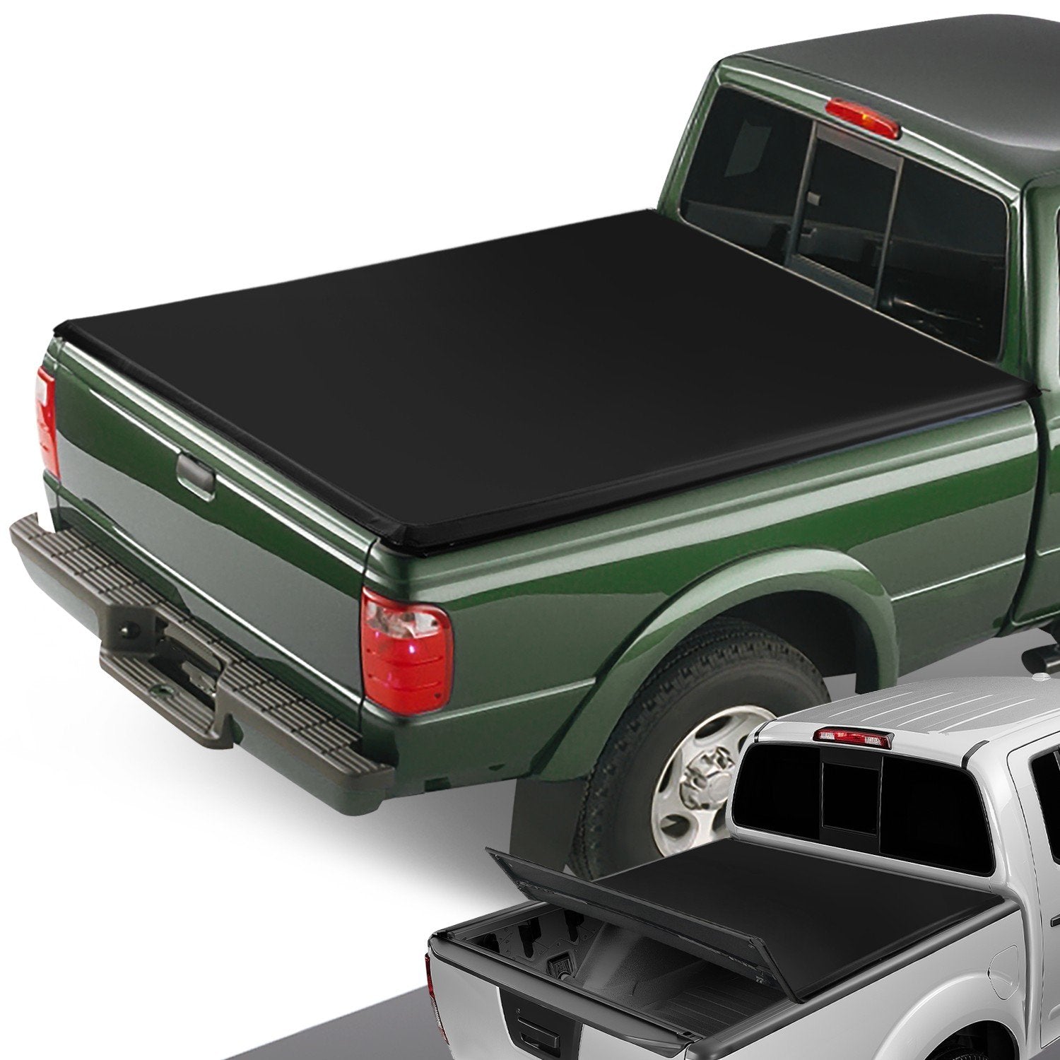 Armordillo USA 8701805 CoveRex SR Series Soft Roll-Up Truck Bed Tonneau Cover Fits 1983-2011 Ford Ranger / 1994-2010 Mazda B-Series B2300 / B2500 - View #10