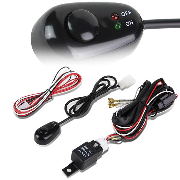 Fog Light Wiring Harness Kit w/ Switch<br>Universal