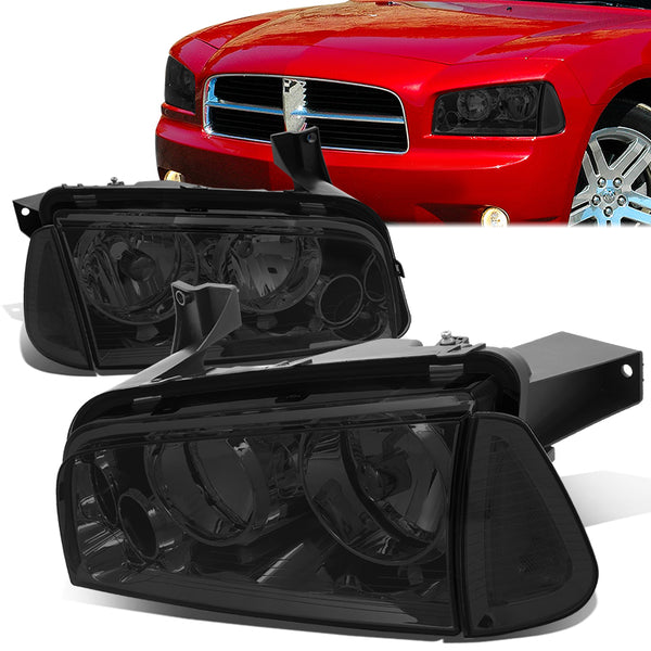 Factory Style Headlights 06-10 Dodge Charger - CA Auto Parts