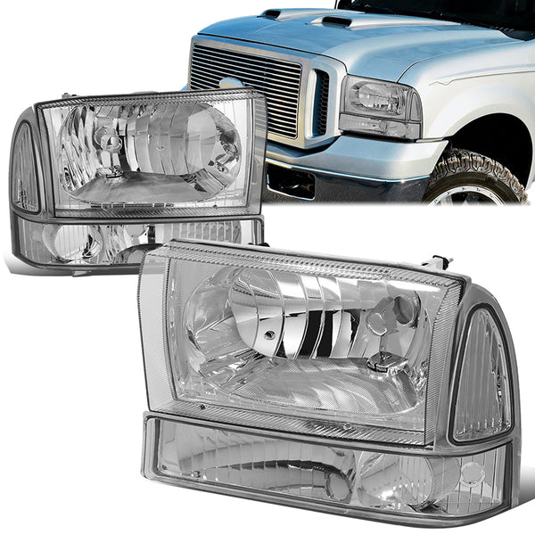 Chrome Factory Style Replacement Headlights for Costa Rica