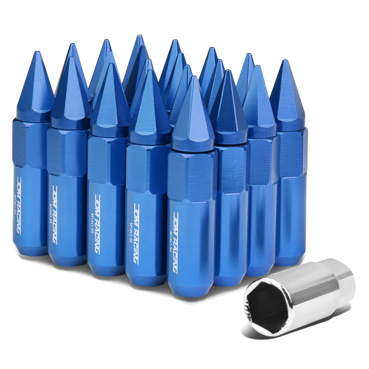20 Pcs Spiky Aluminum Lug Nuts[A Variety Of Color Options