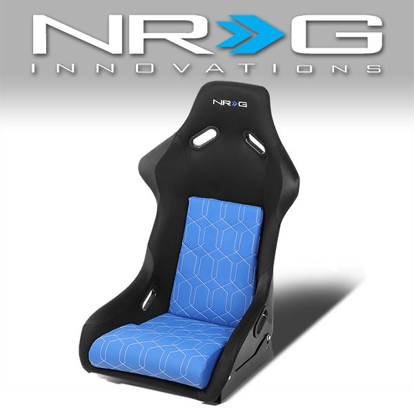 NRG FRP Bucket Seat Cushion Multi Color Geometric