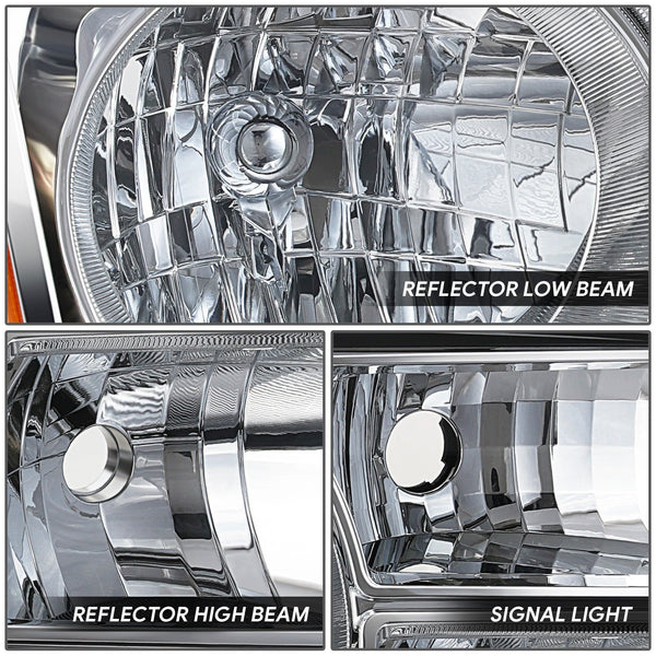 DNA Motoring Headlight (Right) 1215 Honda Pilot CA Auto Parts
