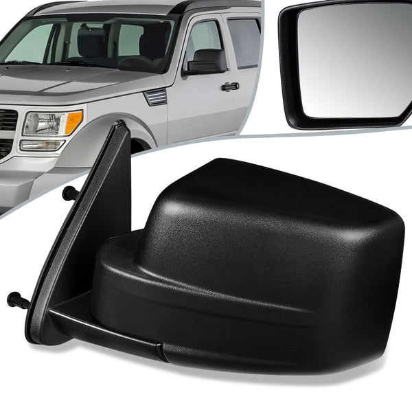 Powered Side View Mirror (Left) 07-11 Dodge Nitro