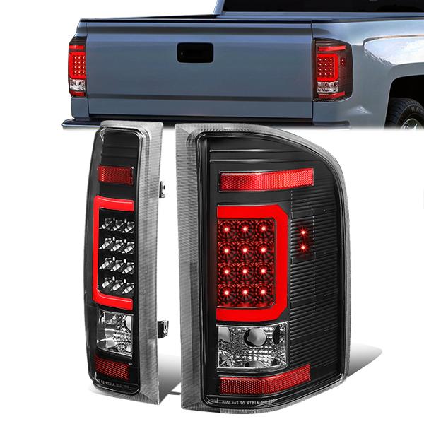 Chevy Silverado 2007-2013 Dark Smoked Full LED Tail Lights | A128KM0C109 Chevy Silverado 2007-2013 Dark Smoked Full LED Tail Lights | A128KM0C109