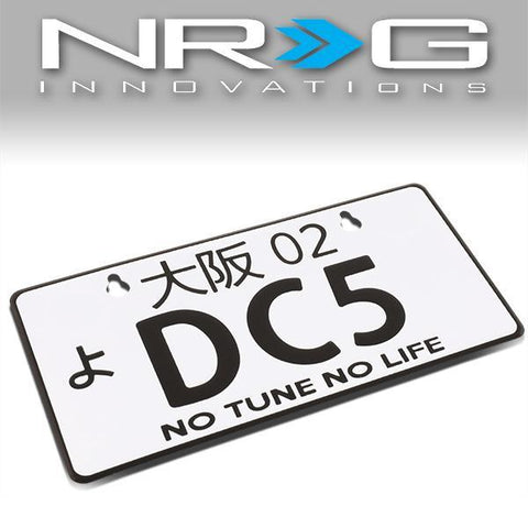 NRG License Plate