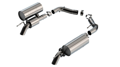 S-Type Axle-Back Exhaust System <br> 22-23 Jeep Grand Wagoneer 6.4L V8