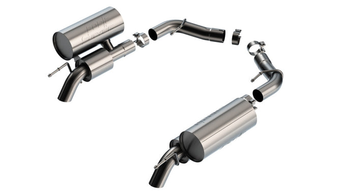 S-Type Axle-Back Exhaust System <br> 22-23 Jeep Grand Wagoneer 6.4L V8
