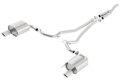 S-Type Cat-Back Exhaust System <br> 15-23 Ford Mustang 2.3L L4 Coupe