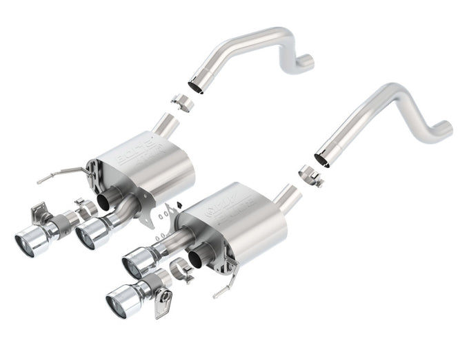 ATAK Axle-Back Exhaust System <br> 15-18 Chevy Corvette Z06 17-18 Grand Sport