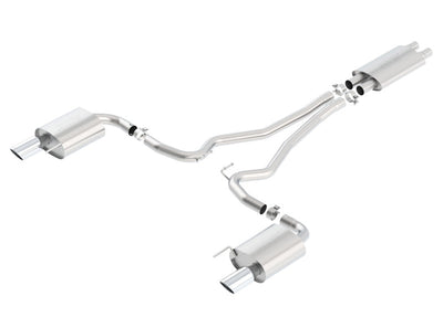Touring Cat-Back Exhaust System <br> 15-17 Ford Mustang 5L V8
