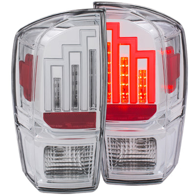 Chrome LED Taillights <br> 16-17 Toyota Tacoma