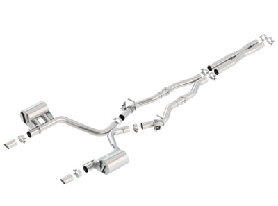 ATAK Cat-Back Exhaust System <br> 17-23 Chrysler 300 5.7L V8 With MDS