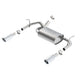 ATAK Axle-Back Exhaust System <br> 12-17 Jeep Wrangler 3.6L 2018 Jeep Wrangler JK