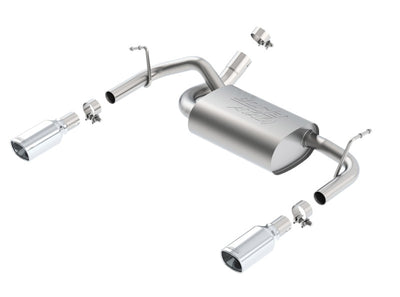 ATAK Axle-Back Exhaust System <br> 12-17 Jeep Wrangler 3.6L 2018 Jeep Wrangler JK