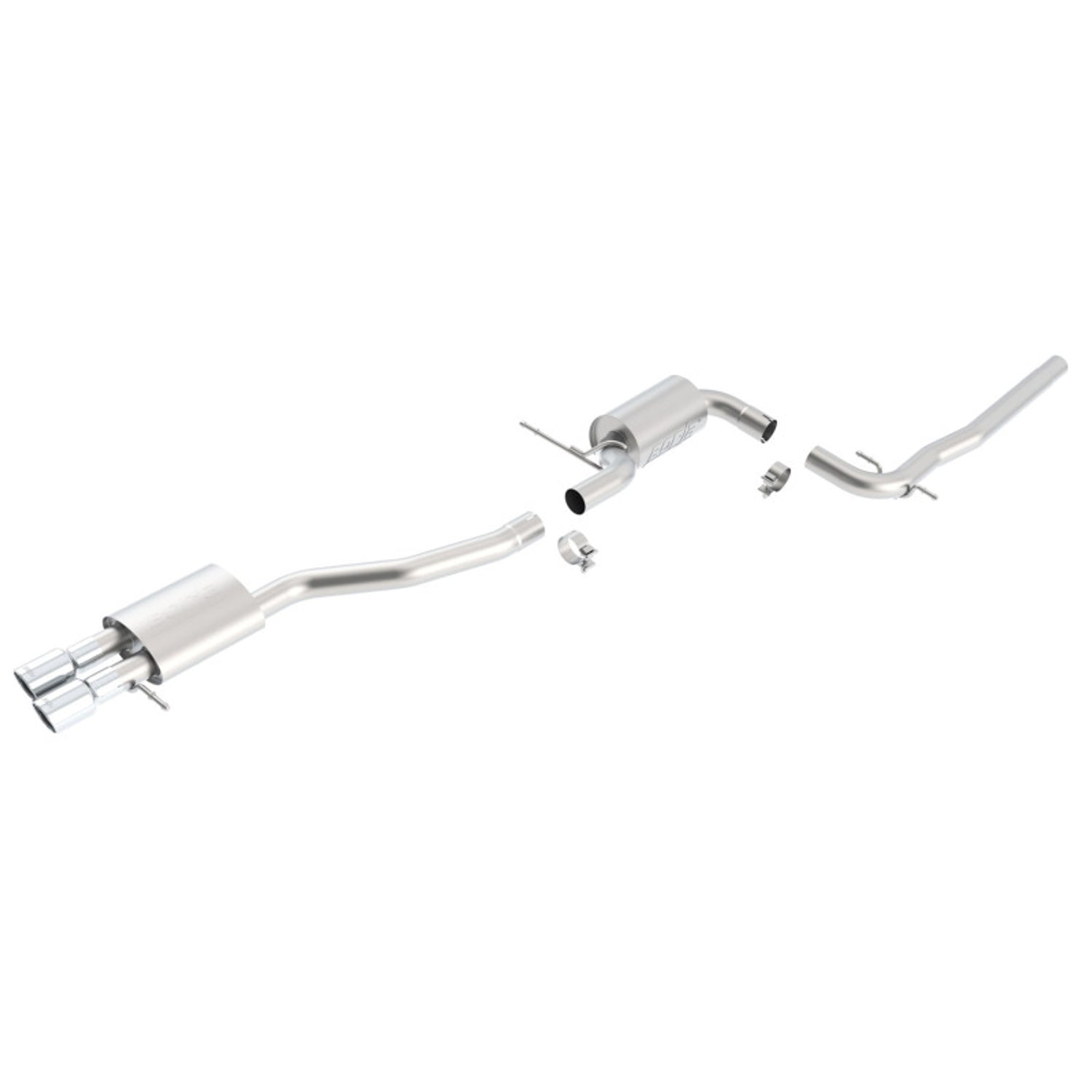 S-Type Cat-Back Exhaust System <br> 06-10 Volkswagen Jetta 2.5L L5