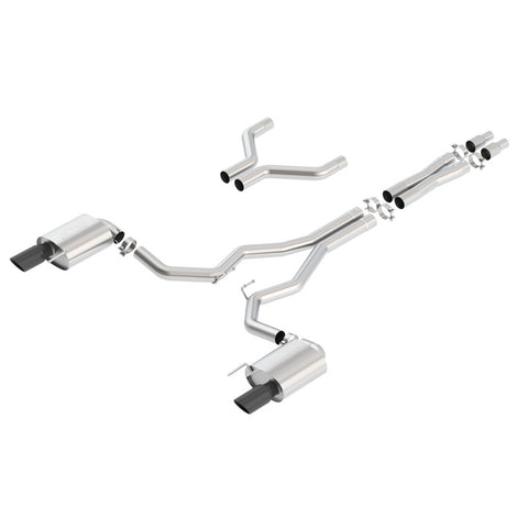 S-Type Cat-Back Exhaust System <br> 15-17 Ford Mustang 5L V8 Coupe