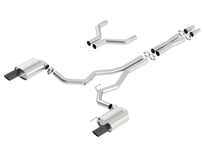 S-Type Cat-Back Exhaust System <br> 15-17 Ford Mustang 5L V8 Coupe