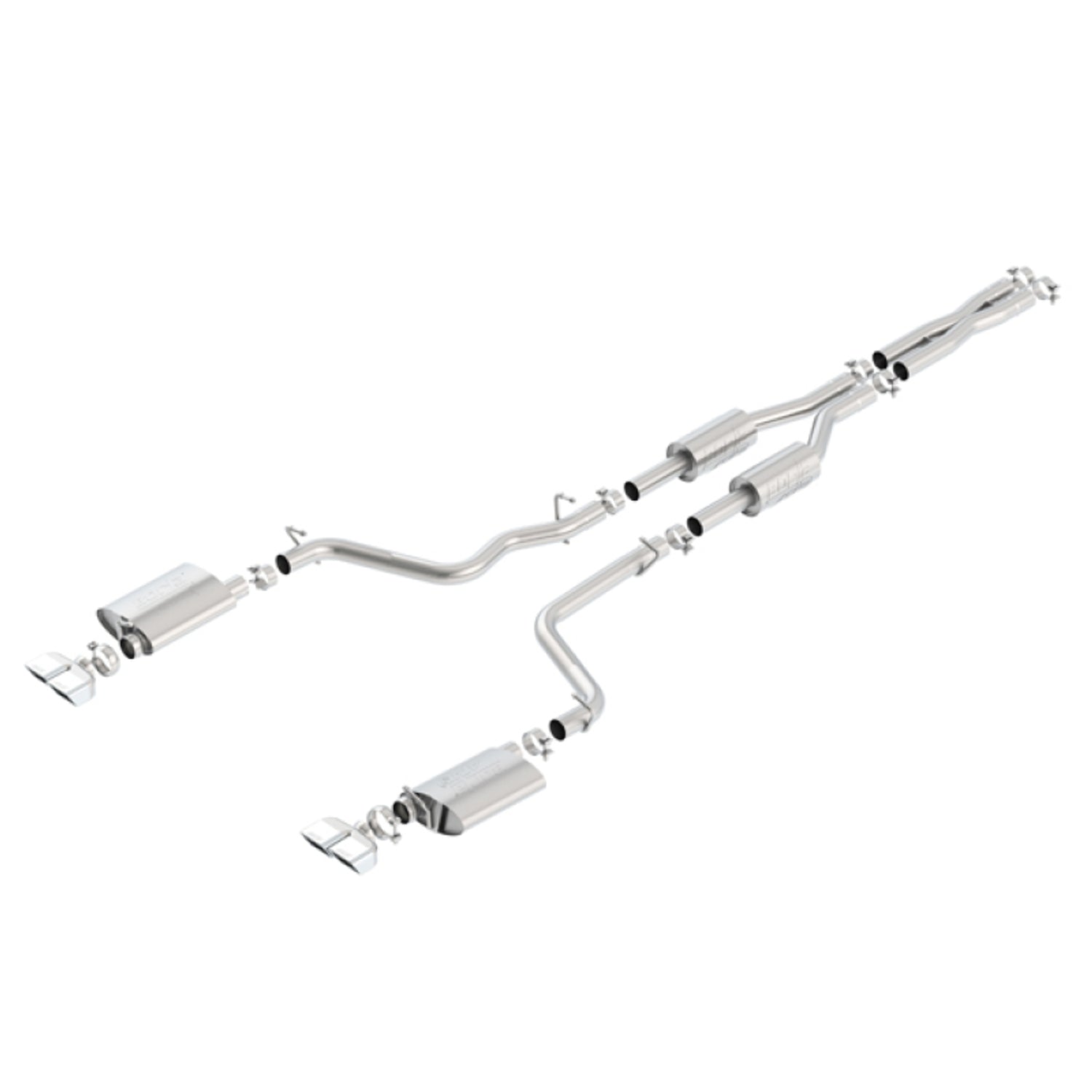 ATAK Cat-Back Exhaust System <br> 09-14 Dodge Challenger 5.7L V8