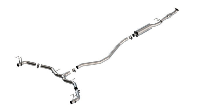 S-Type Cat-Back Exhaust System <br> 22-24 Honda Civic Sport Touring 1.5L 4 CYL