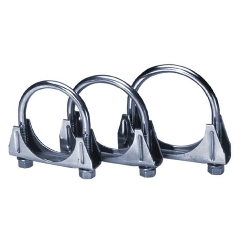 2in Stainless Saddle Clamps <br> Universal Fit