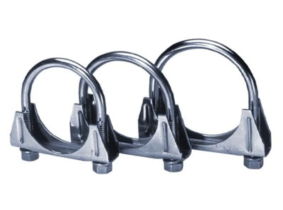 3 in. Stainless Saddle Clamps <br> Universal Fit