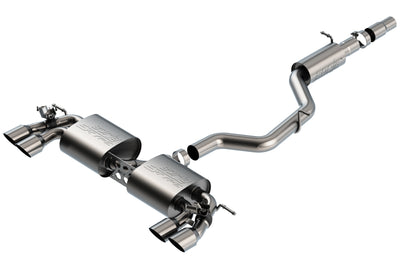 S-Type Cat-Back Exhaust System <br> 18-19 Volkswagen Golf R 2L L4 Hatchback AWD