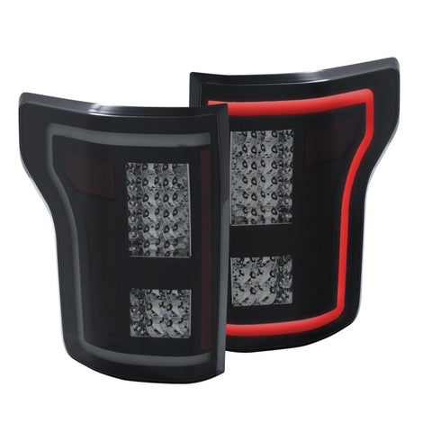 Smoke LED Taillights <br> 15-17 Ford F-150