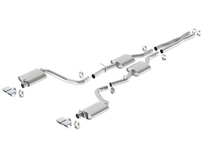 S-Type Cat-Back Exhaust System <br> 15-23 Dodge Challenger 5.7L V8 Without MDS