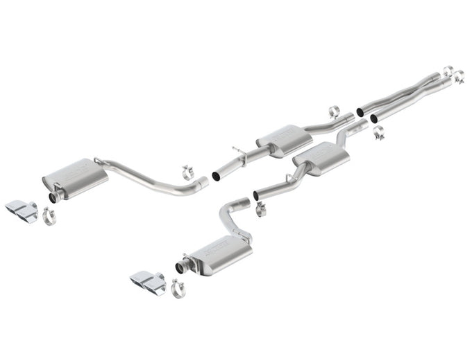S-Type Cat-Back Exhaust System <br> 15-23 Dodge Challenger 5.7L V8 Without MDS