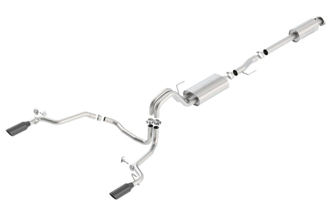 S-Type Cat-Back Exhaust System <br> 15-20 Ford F-150 EXCEPT Raptor models