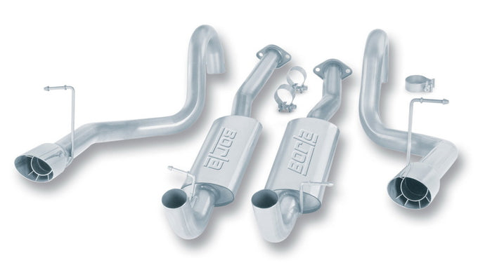 S-Type Cat-Back Exhaust System <br> 94-95 Ford Mustang GT 5L V8 SVT Cobra 5L V8
