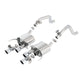 S-Type Axle-Back Exhaust System <br> 15-19 Chevy Corvette Z06 17-19 Grand Sport