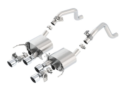 S-Type Axle-Back Exhaust System <br> 15-19 Chevy Corvette Z06 17-19 Grand Sport