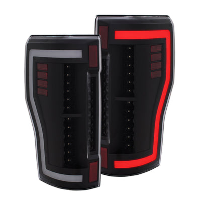 Black House LED Taillight <br> 17-19 Ford F250/F350/F450 Super Duty