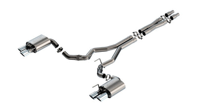ATAK Cat-Back Exhaust System <br> 2024 Ford Mustang GT With Active Exhaust