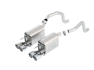 ATAK Axle-Back Exhaust System <br> 09-13 Chevy Corvette Base 6.2L V8