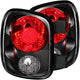 Black Taillights <br> 99-04 Chevy Silverado, GMC Sierra 1500 2500 3500
