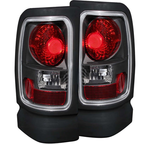 Black Taillights <br> 94-01 Dodge Ram 1500 2500 3500