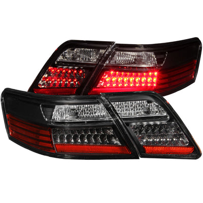 Black LED Taillights <br> 07-09 Toyota Camry