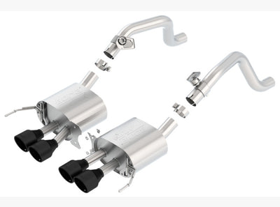 ATAK Axle-Back Exhaust System <br> 14-19 Chevy Corvette Stingray 6.2L V8