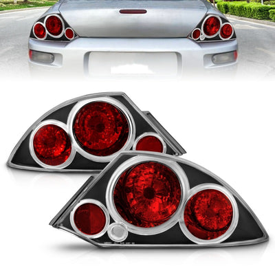 Black Taillights <br> 00-05 Mitsubishi Eclipse