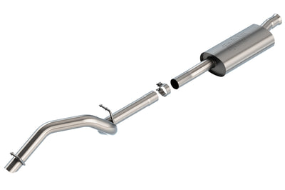 Touring Cat-Back Exhaust System <br> 18-23 Jeep Wrangler 2L L4 4-Door