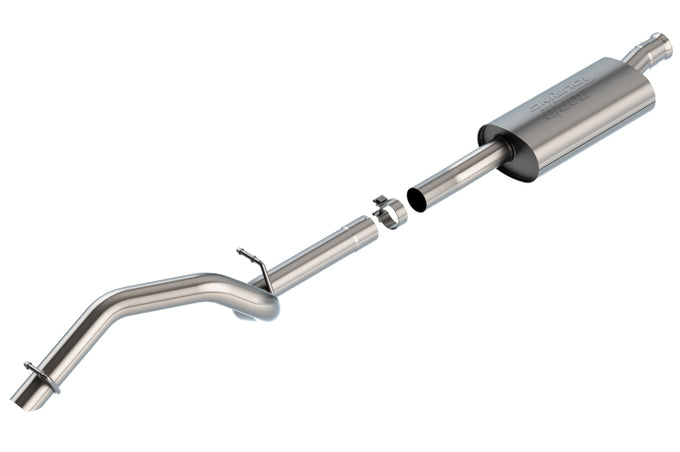 Touring Cat-Back Exhaust System <br> 18-23 Jeep Wrangler 2L L4 4-Door