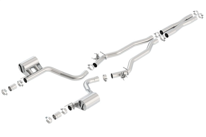 ATAK Cat-Back Exhaust System <br> 15-23 Dodge Challenger 6.2L V8 With MDS