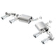 ATAK Axle-Back Exhaust System <br> 16-23 Chevy Camaro LT 3.6L V6