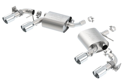ATAK Axle-Back Exhaust System <br> 16-23 Chevy Camaro LT 3.6L V6