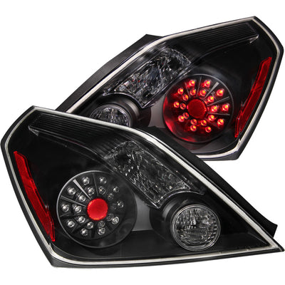 Black LED Taillights <br> 08-13 Nissan Altima